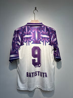 BATISTUTA AFC FIORENTINA 1992-93 POLO FIVE SLEEVE SPECIAL EDITION EMBROIDERY