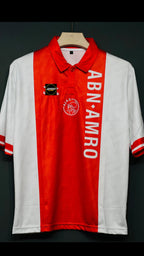 CRUYFF AJAX HOME KIT POLO FIVE SLEEVE EMBROIDERY