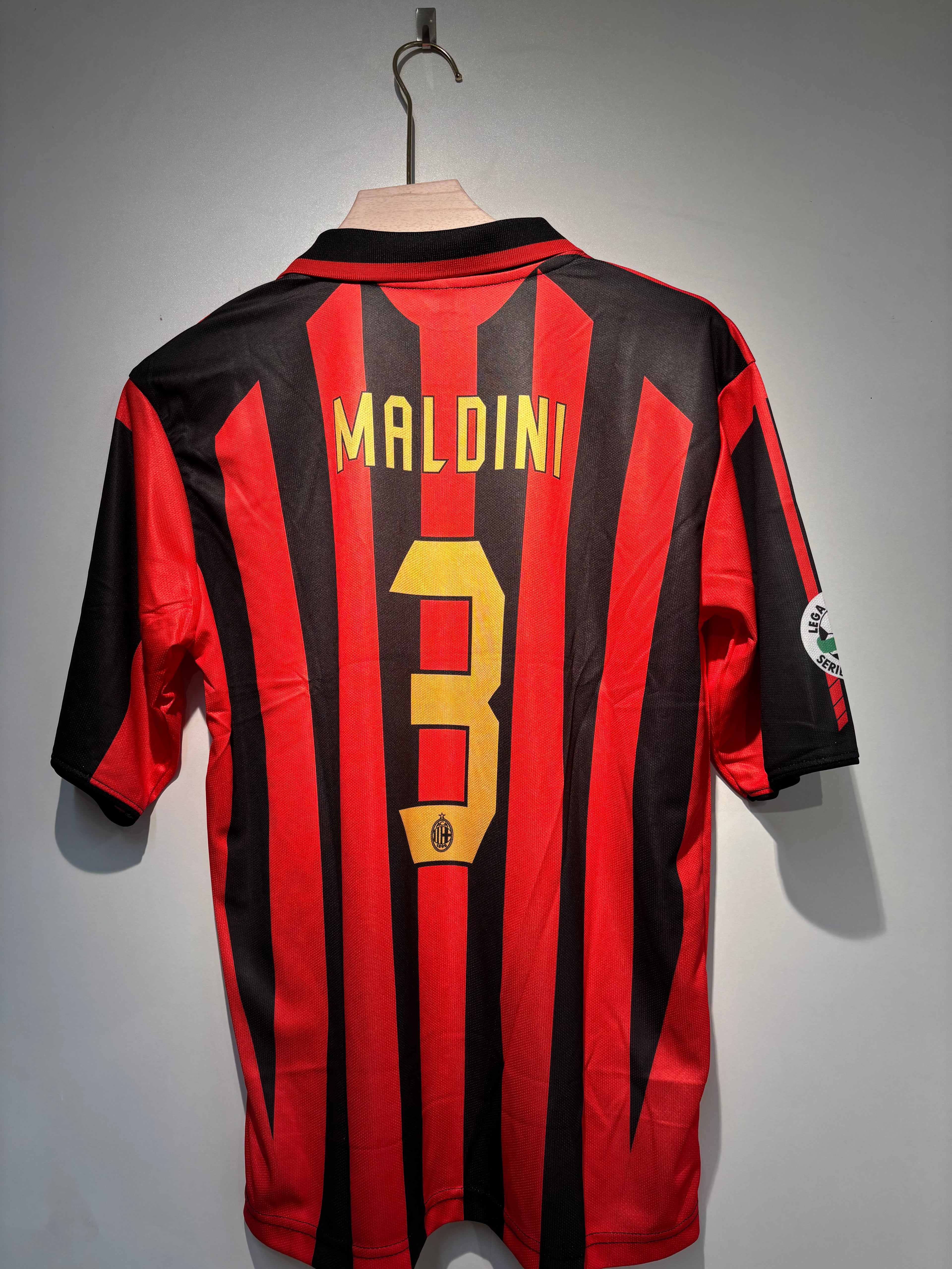 MALDINI AC MILAN POLO FIVE SLEEVE EMBROIDERY