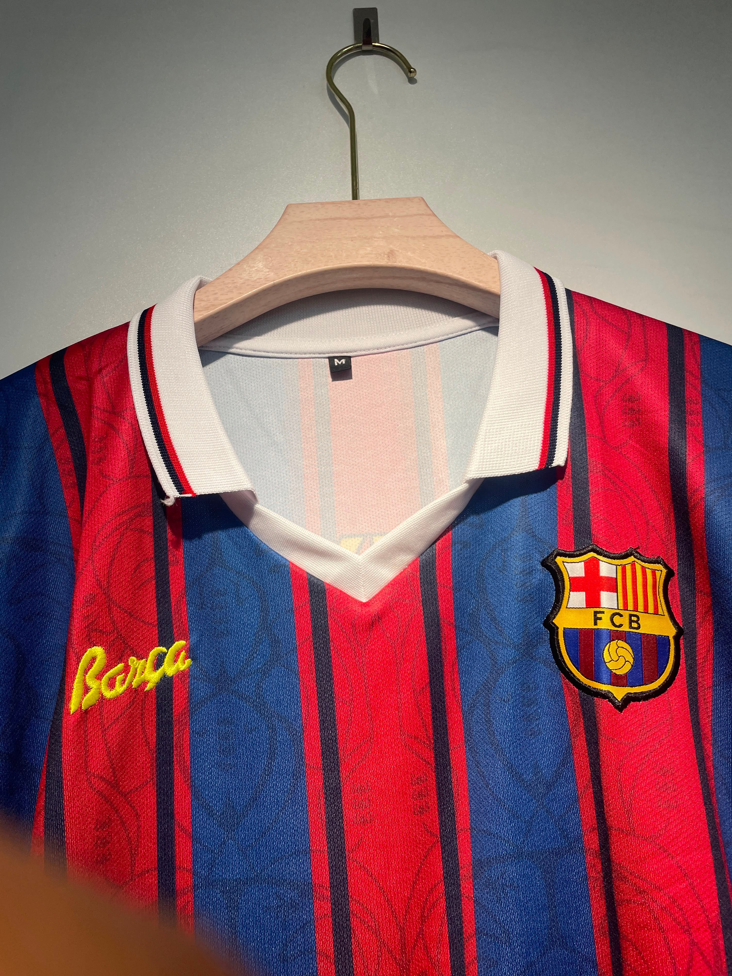 CRUYFF BARCELONA 125 th ANNIVERSARY KIT POLO FIVE SLEEVE EMBROIDERY