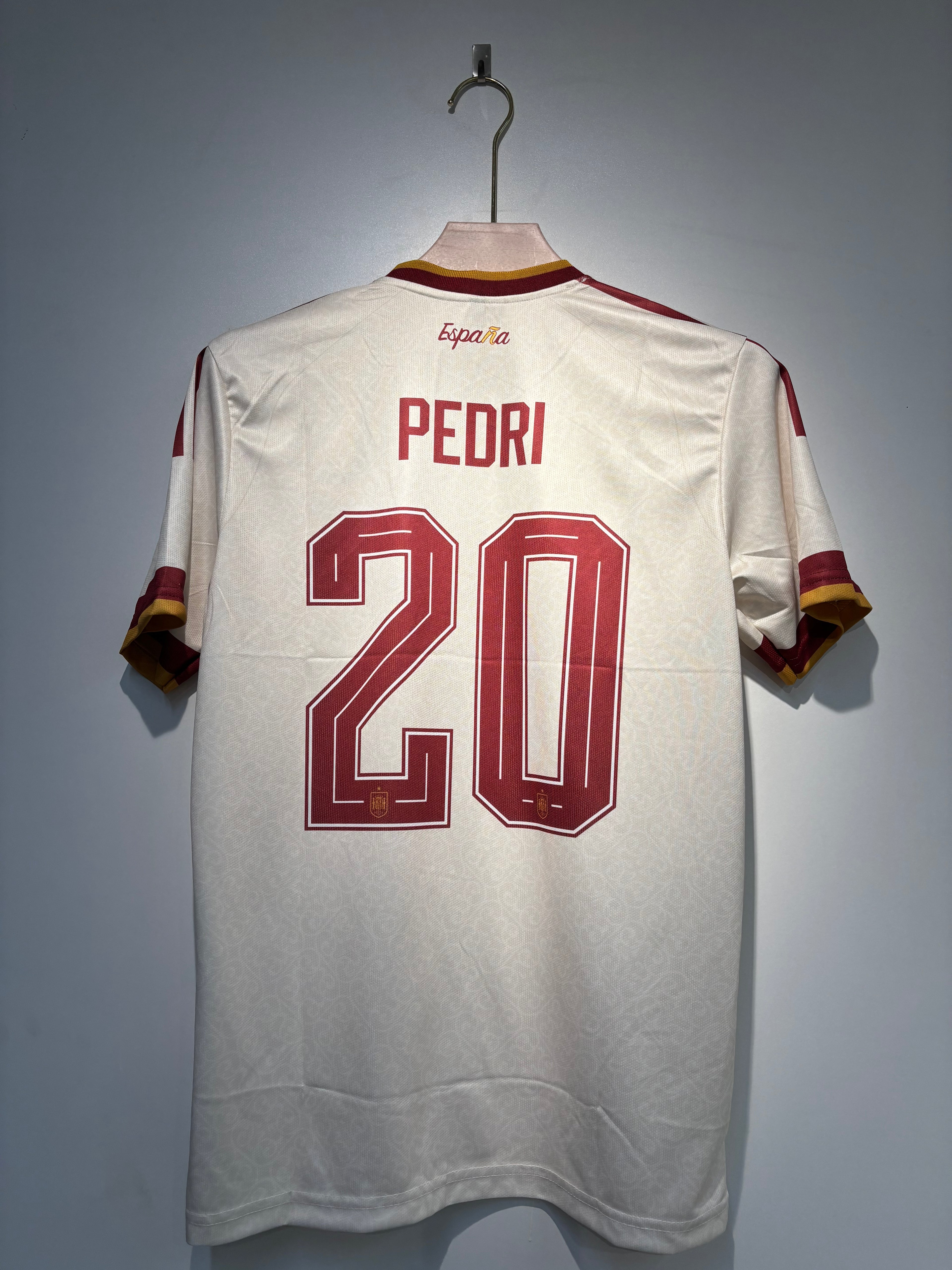 PEDRI  SPAIN AWAY 2026 WORLD CUP EMBROIDERY