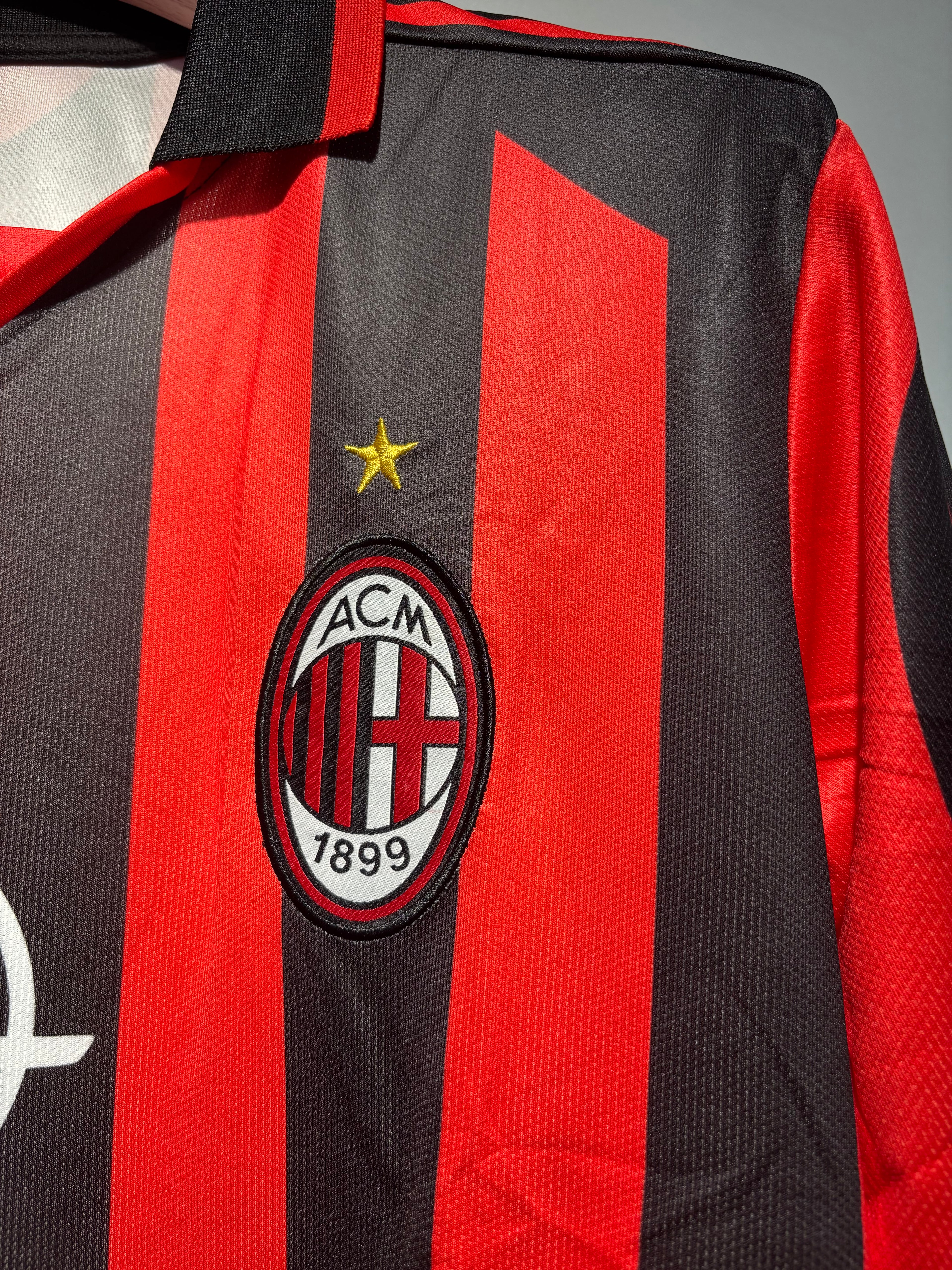 MALDINI AC MILAN POLO FIVE SLEEVE EMBROIDERY