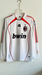 MALDINI AC MILAN 2006-07 HOME KIT EMBROIDERY