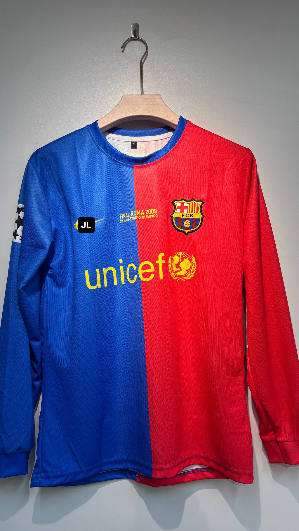 MESSI FC BARCELONA 2006 FULL SLEEVE EMBROIDERY