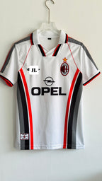 MALDINI AC MILAN 1997-98 AWAY KIT EMBROIDERY