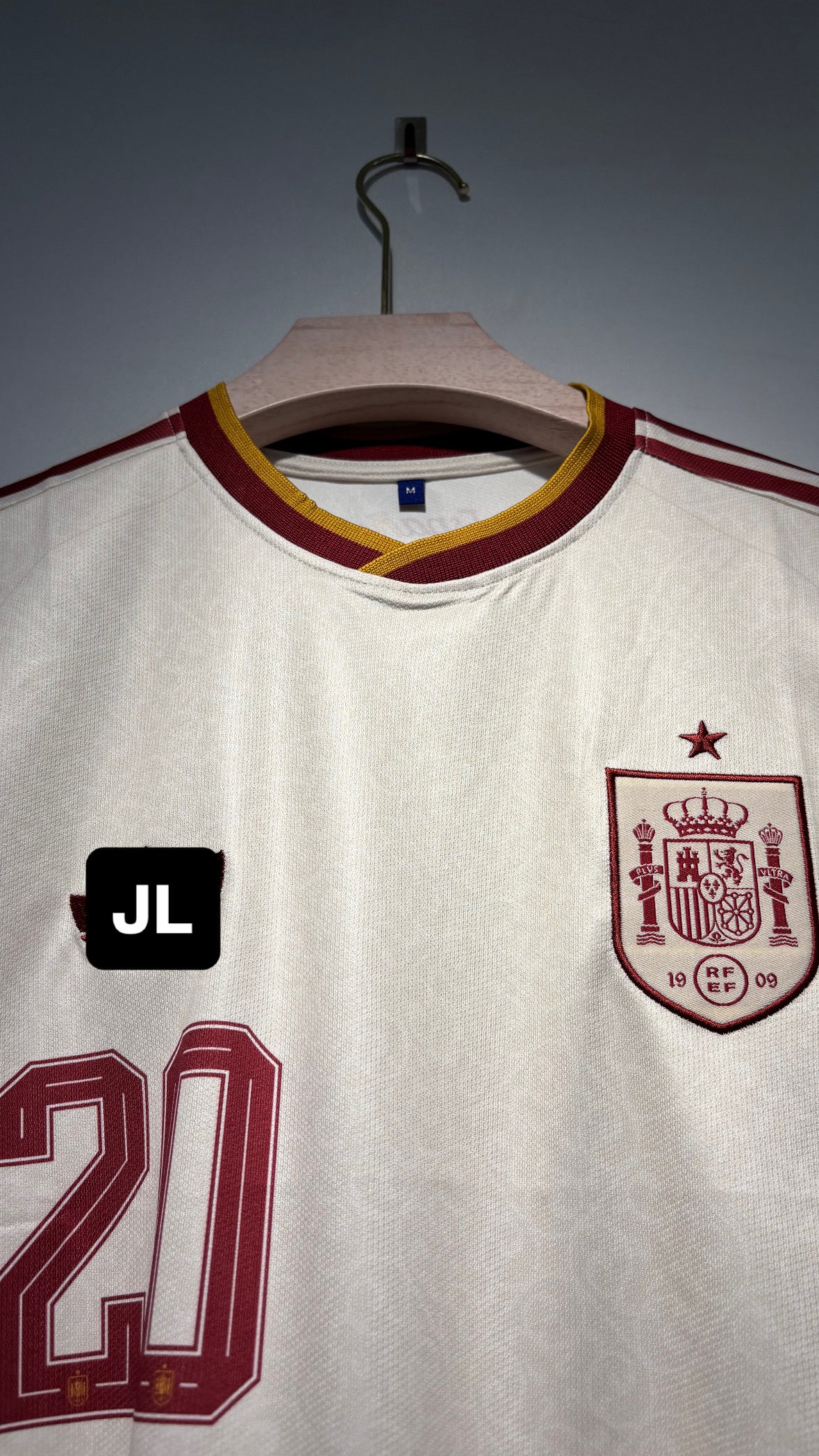 PEDRI  SPAIN AWAY 2026 WORLD CUP EMBROIDERY