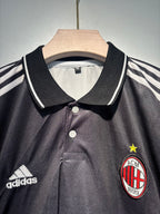 MALDINI AC MILAN 2007-08 POLO FIVE SLEEVE EMBROIDERY