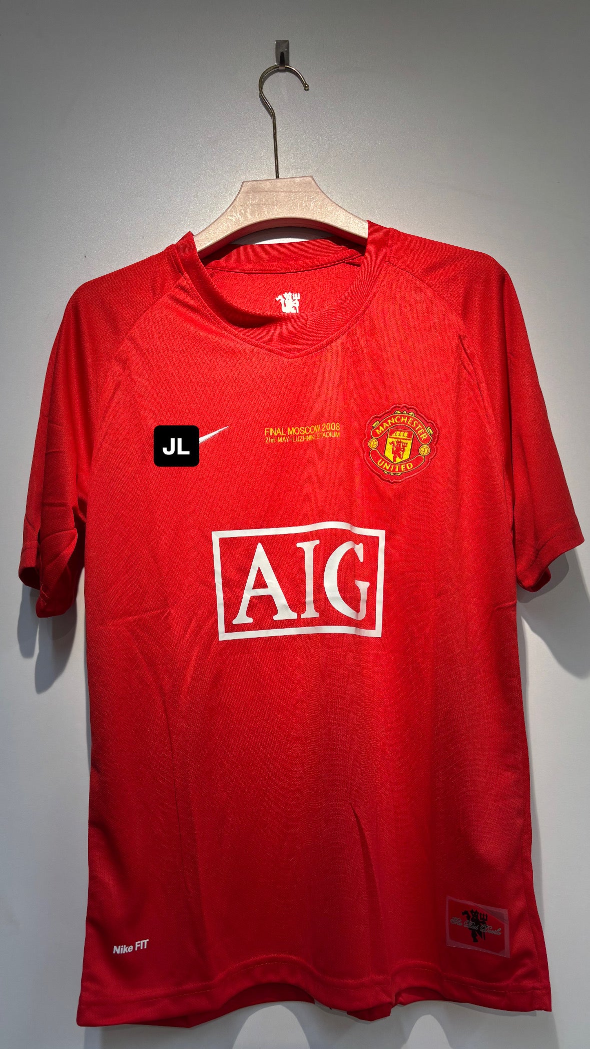 MAN UNITED 2007-2008 HOME FAN VERSION KIT