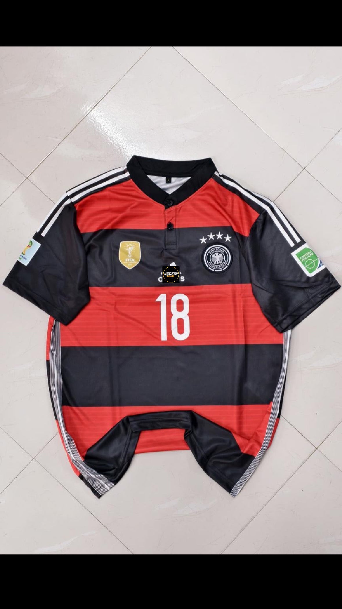 KROOS GERMANY 2014 HOME KIT EMBROIDERY