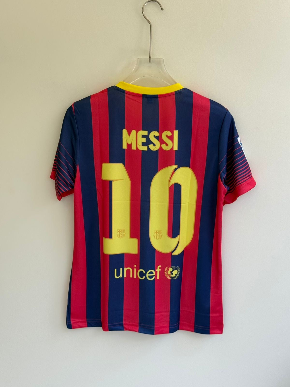 MESSI BARCELONA HOME 2013-14 EMBROIDERY