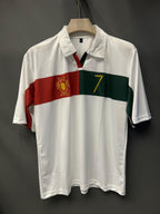 RONALDO PORTUGAL POLO FIVE SLEEVE SPECIAL KIT EMBROIDERY