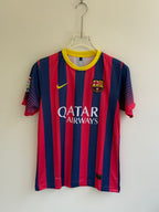 MESSI BARCELONA HOME 2013-14 EMBROIDERY