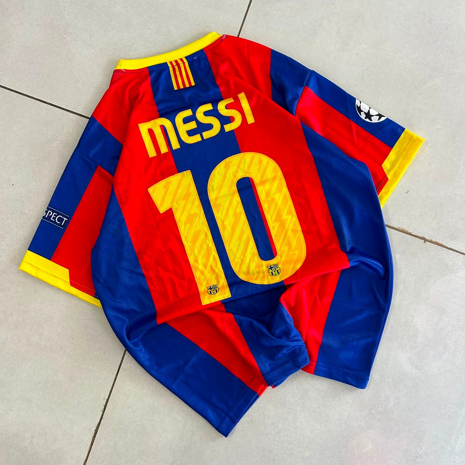 MESSI FC BARCELONA 2010-11 HOME KIT