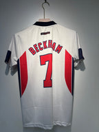 BACKHAM ENGLAND 1998 HOME POLO KIT