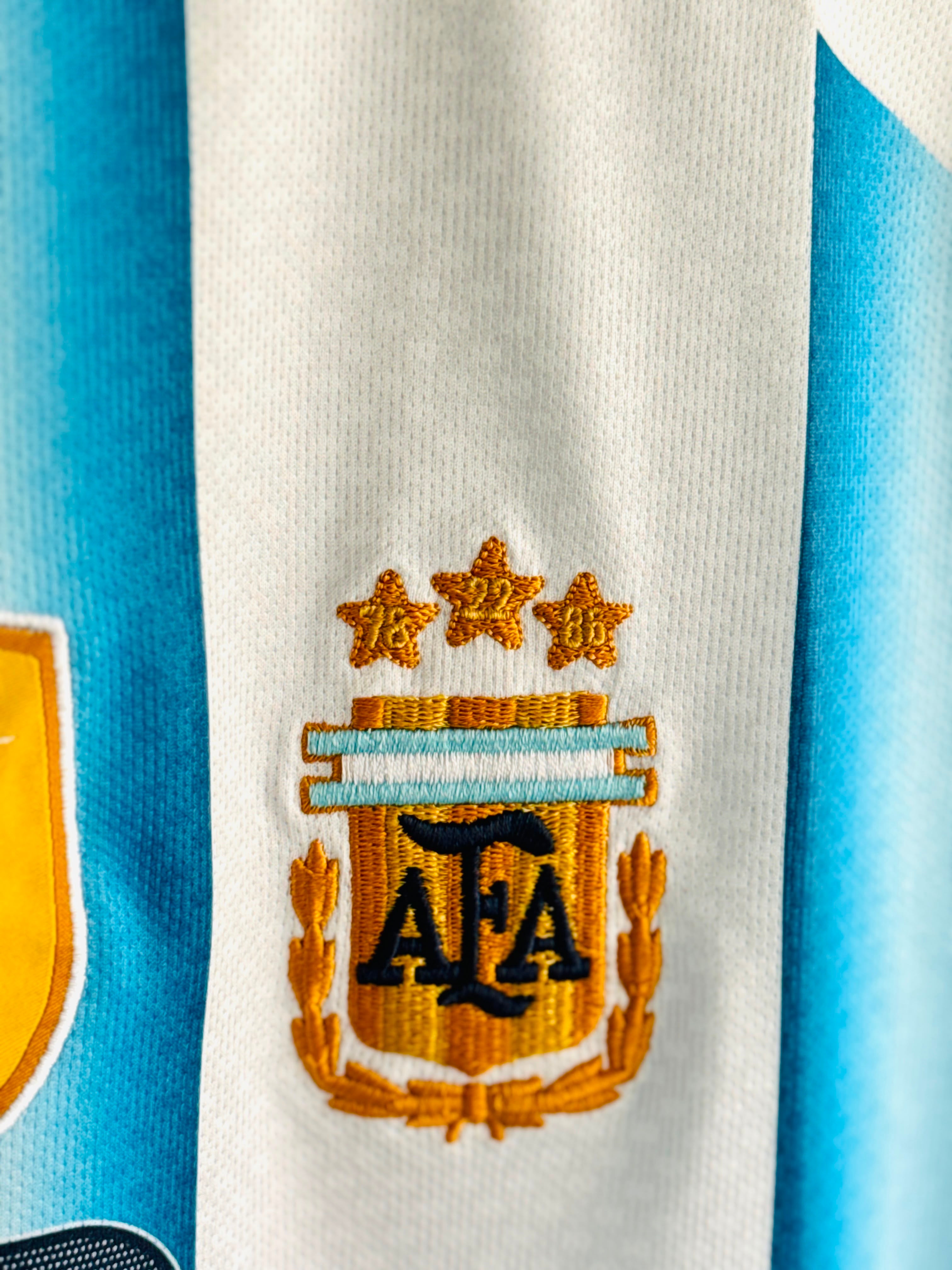 MESSI ARGENTINA HOME 2026 WORLD CUP EMBROIDERY