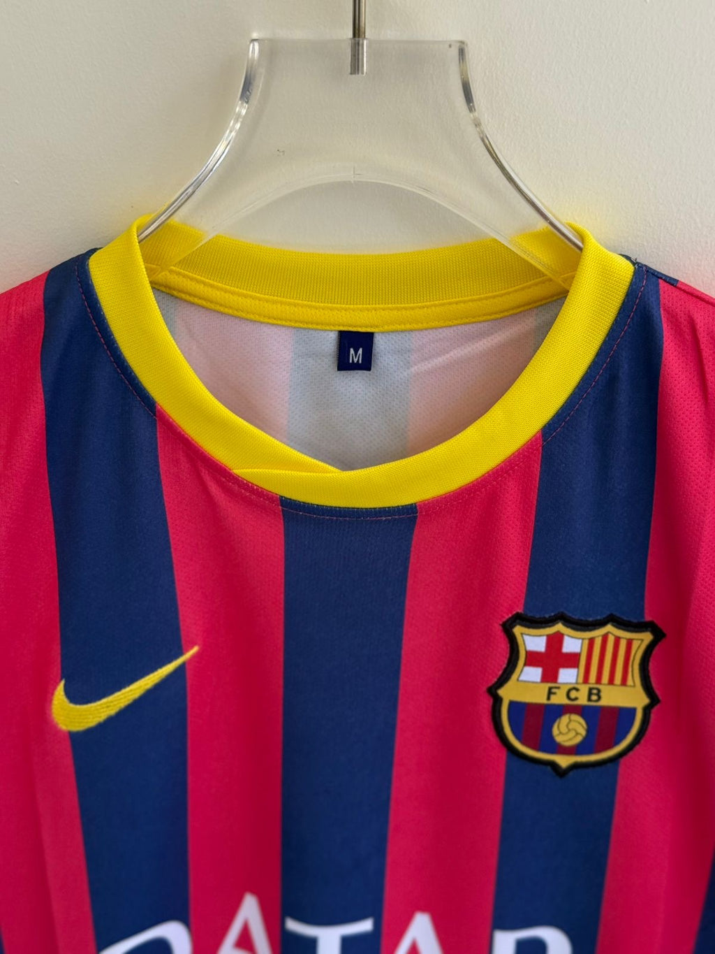 MESSI BARCELONA HOME 2013-14 EMBROIDERY