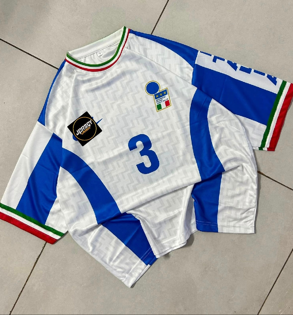 MALDINI ITALY TRAINING KIT 1996-97 FIVE SLEEVE