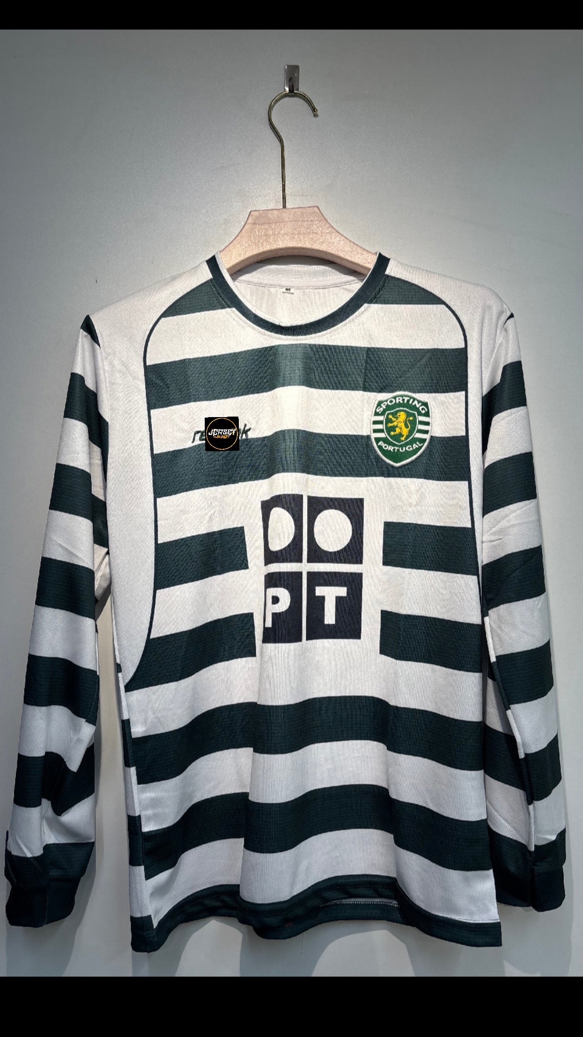 RONALDO SPORTING 2001-03 FULL SLEEVE EMBROIDERY