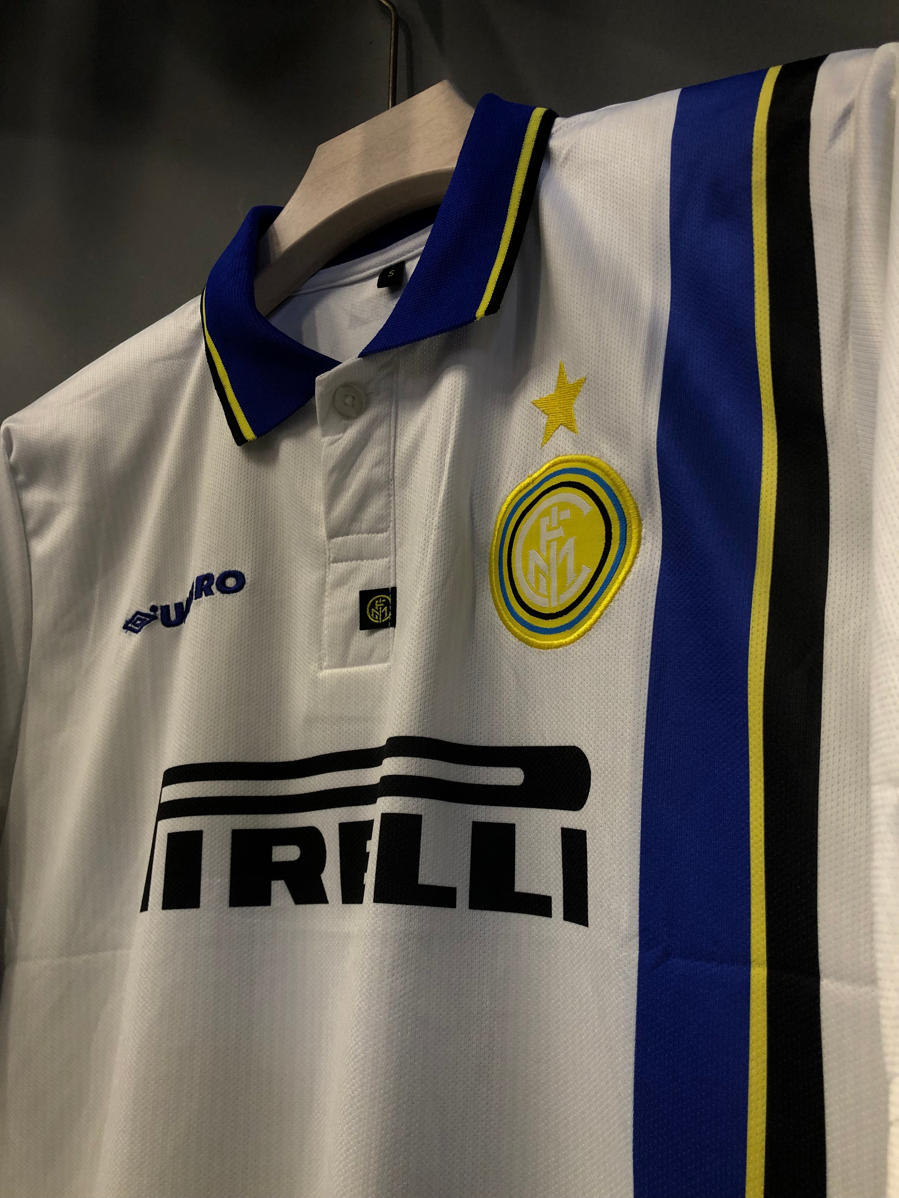 RONALDO INTER MILAN POLO AWAY FIVE SLEEVE EMBROIDERY