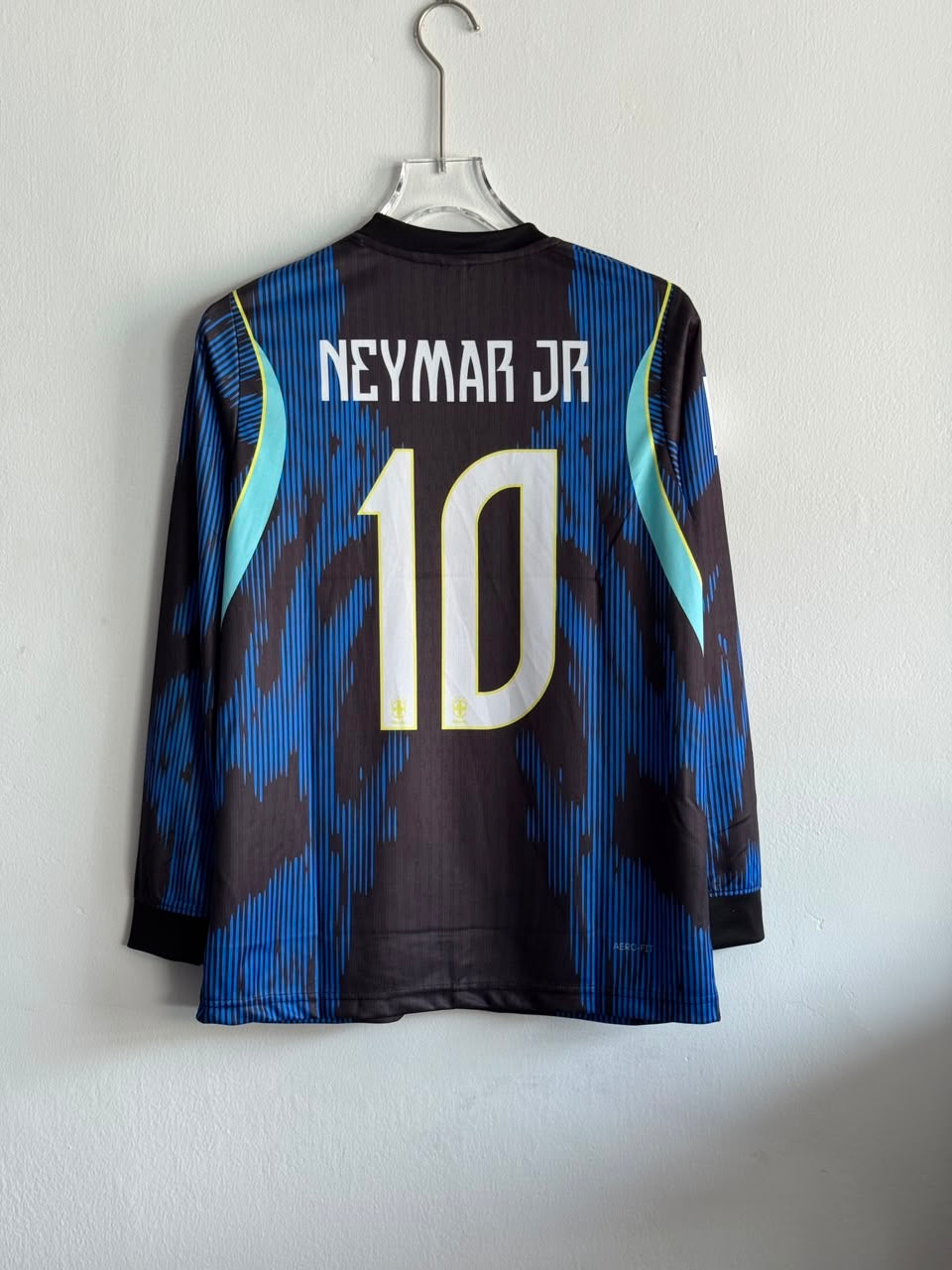 NEYMAR BRAZIL AWAY KIT FULL SLEEVE EMBROIDERY 2026 WORLD CUP