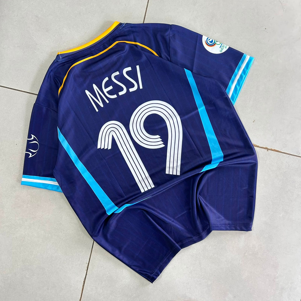MESSI ARGENTINA 2006 WORLD CUP HOME EMBROIDERY