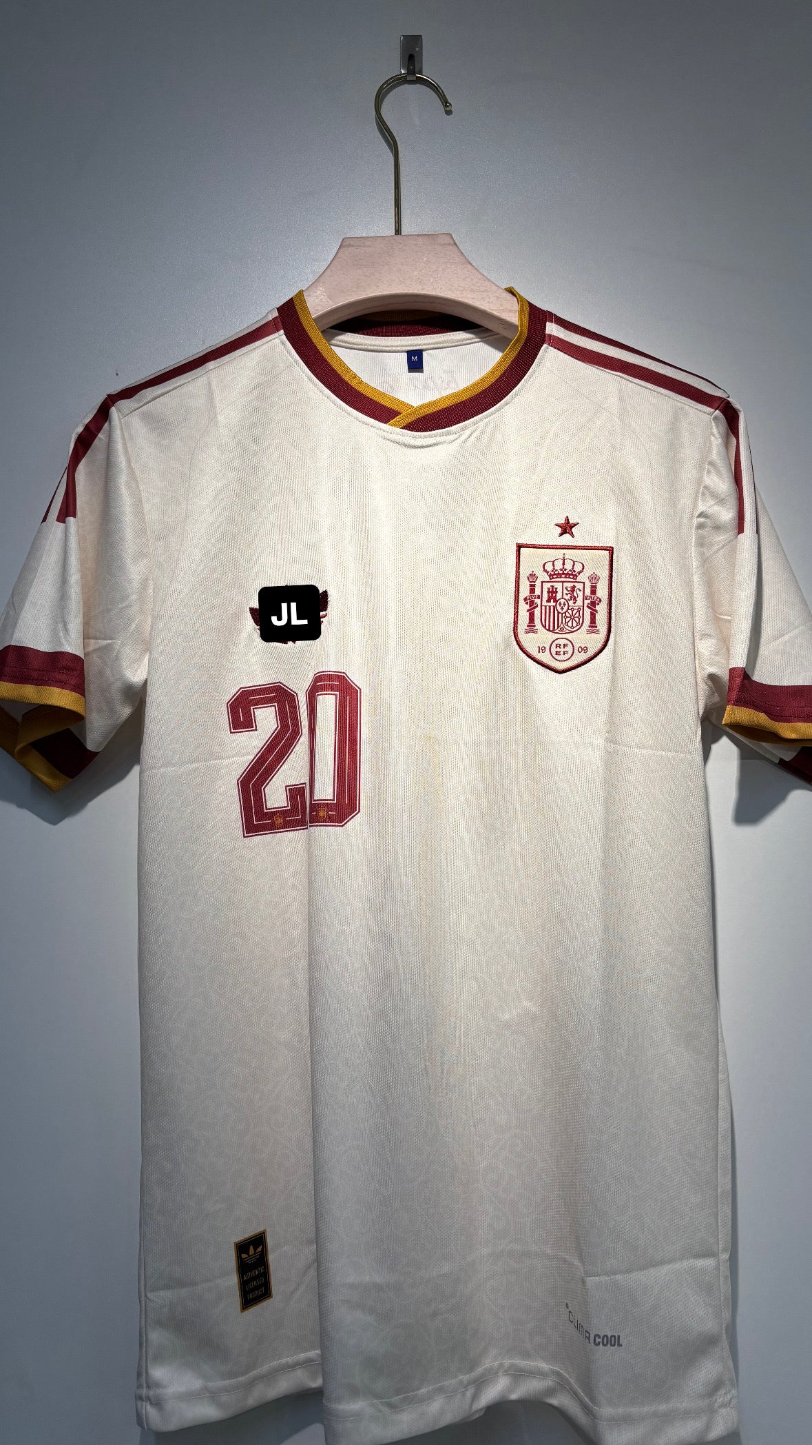 PEDRI  SPAIN AWAY 2026 WORLD CUP EMBROIDERY