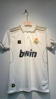 RONALDO REAL MADRID POLO 2011-12 HOME KIT EMBROIDERY
