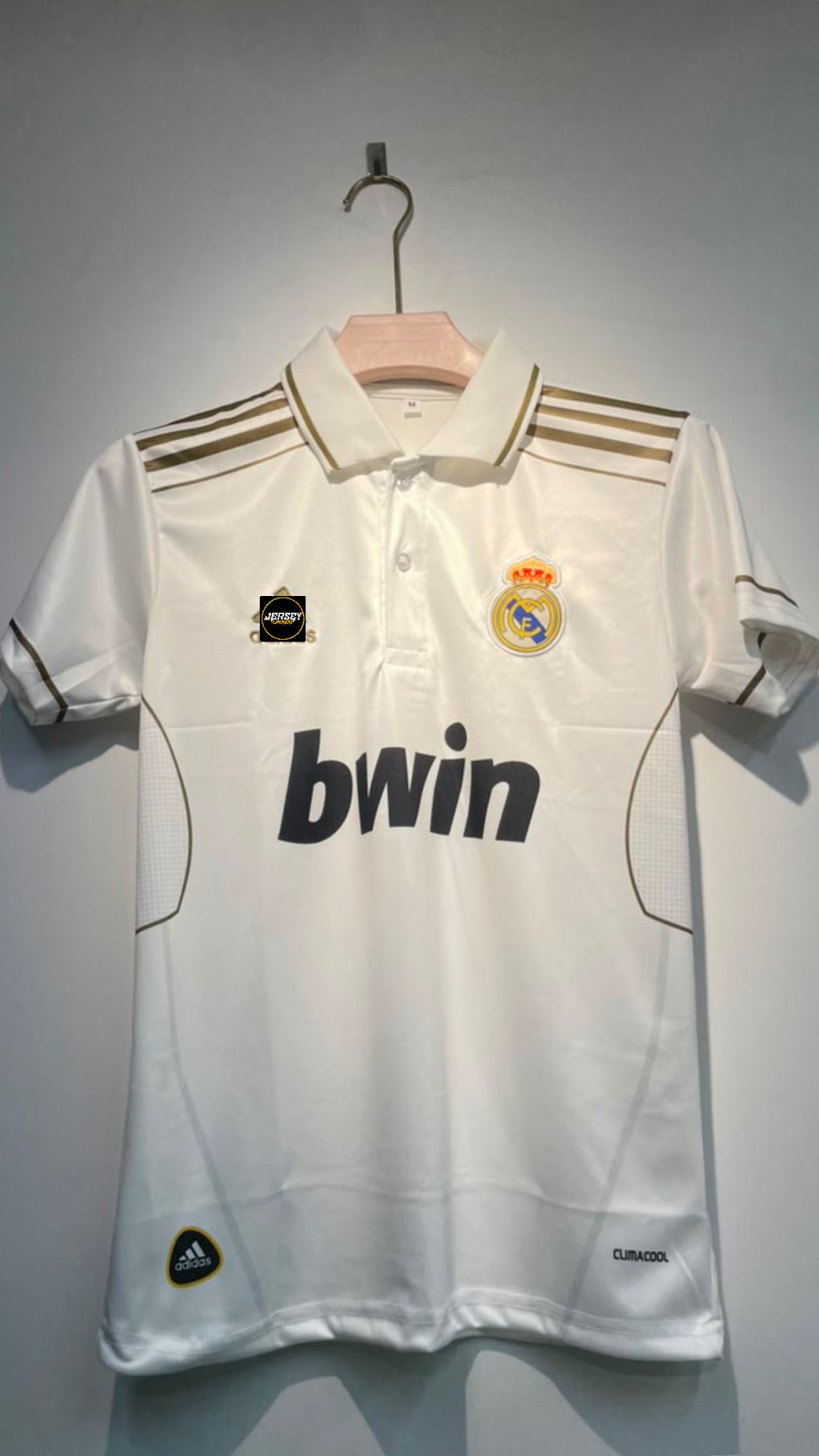 RONALDO REAL MADRID POLO 2011-12 HOME KIT EMBROIDERY