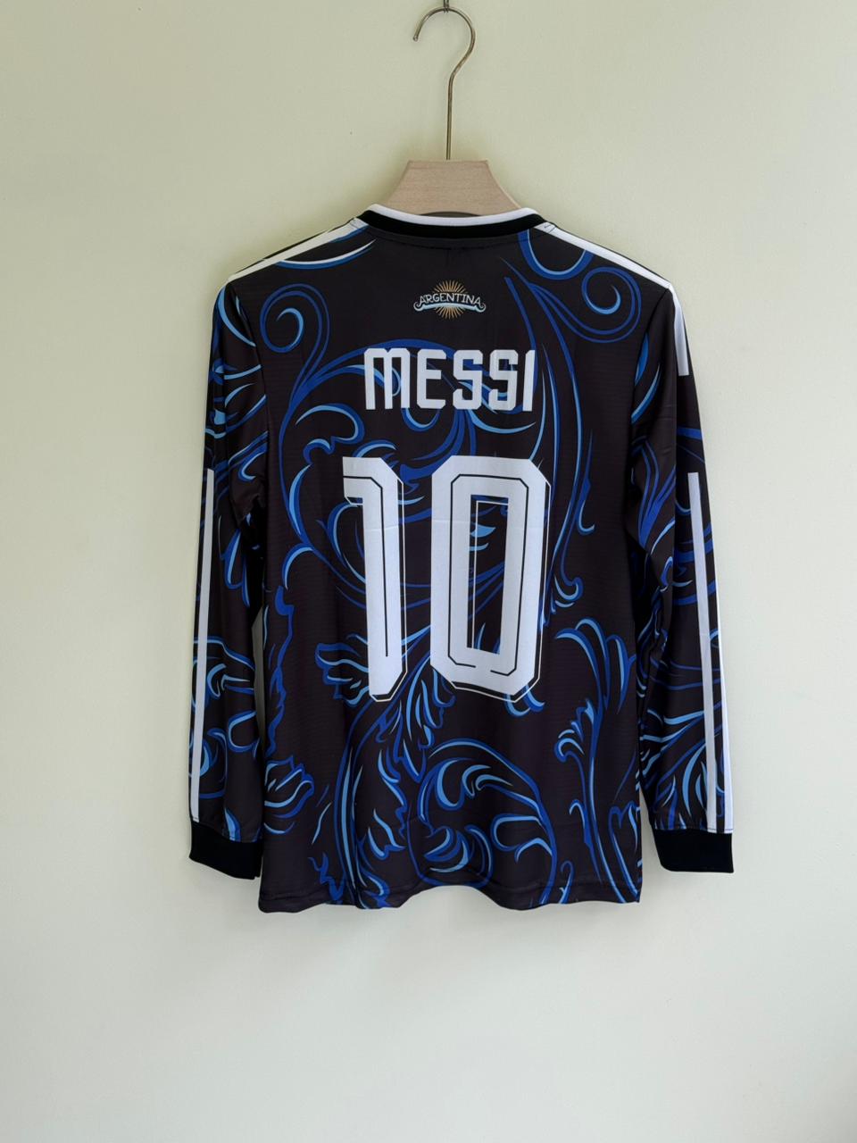 MESSI ARGENTINA AWAY KIT FULL SLEEVE EMBROIDERY 2026 WORLD CUP