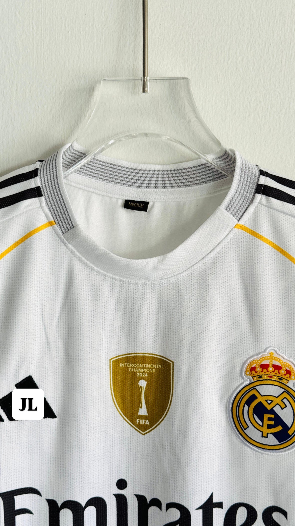 VALVERDE REAL MADRID 2025-26 HOME KIT EMBROIDERY