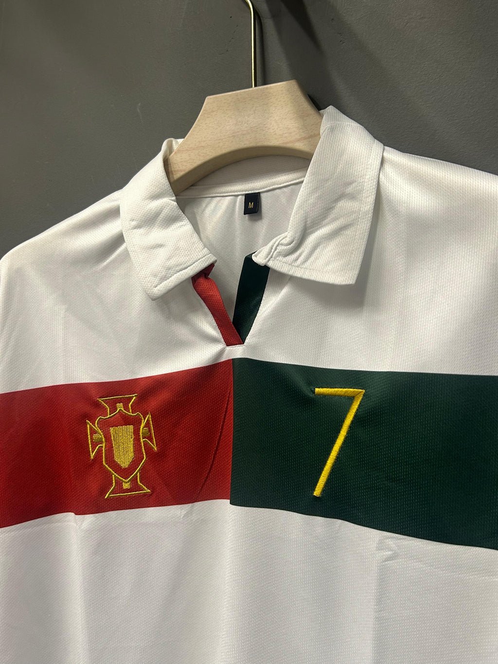 RONALDO PORTUGAL POLO FIVE SLEEVE SPECIAL KIT EMBROIDERY