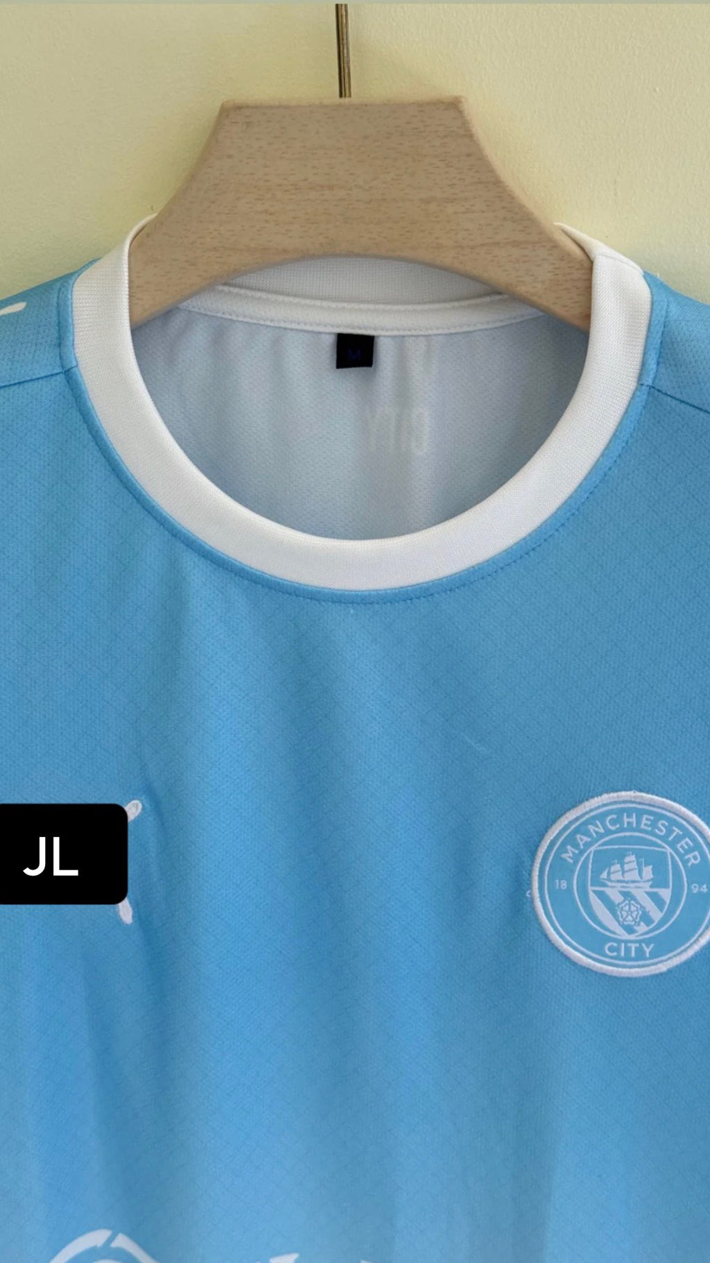 HAALAND MAN CITY 2026-27 HOME KIT EMBROIDERY