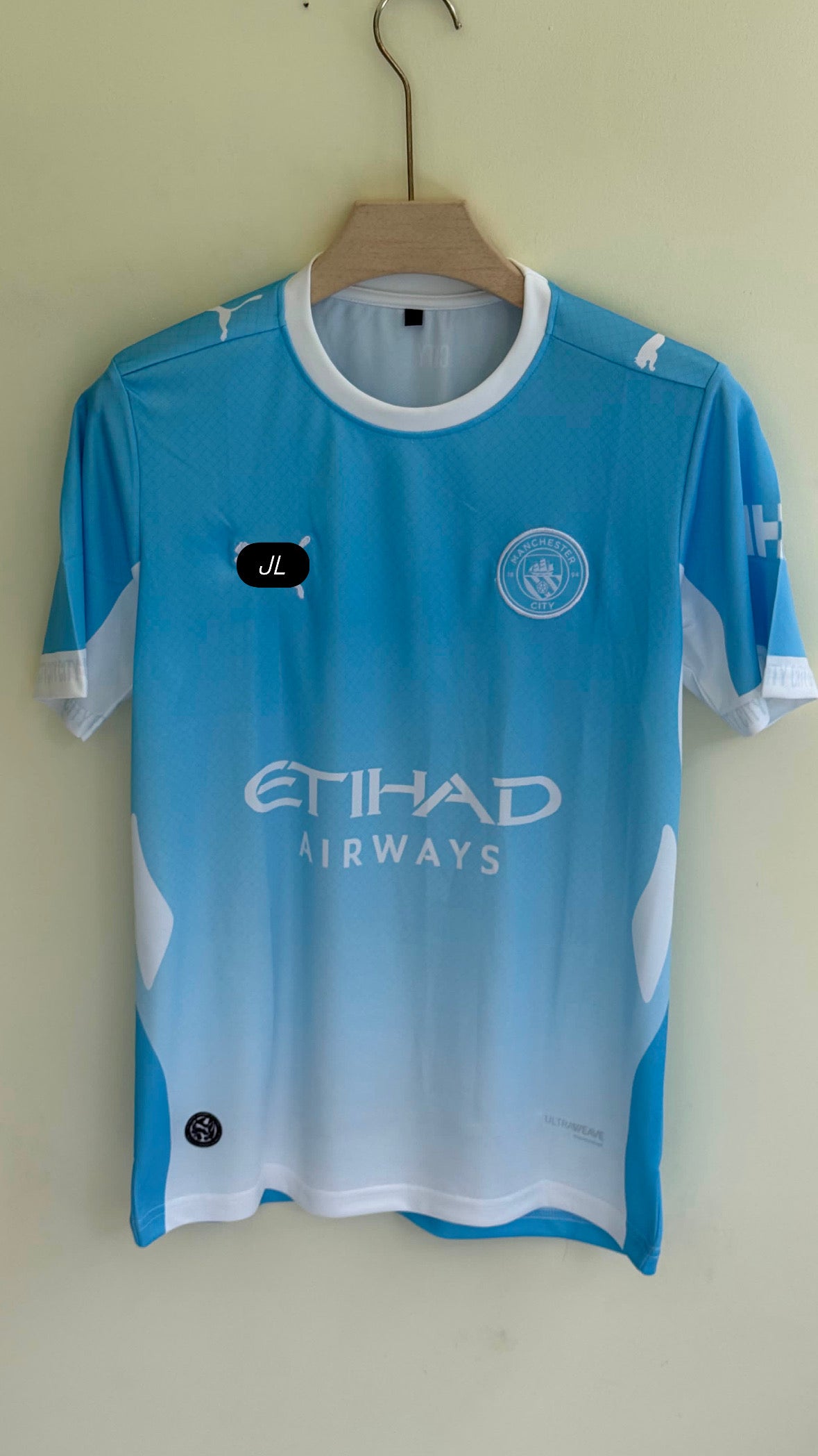 HAALAND MAN CITY 2026-27 HOME KIT EMBROIDERY