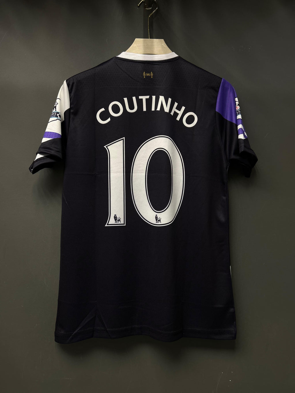 COUTINHO LIVERPOOL AWAY KIT EMBROIDERY