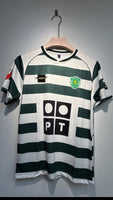 RONALDO SPORTING 2001-03 HOME EMBROIDERY