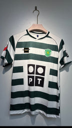 RONALDO SPORTING 2001-03 HOME EMBROIDERY