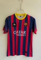 MESSI BARCELONA HOME 2013-14 EMBROIDERY