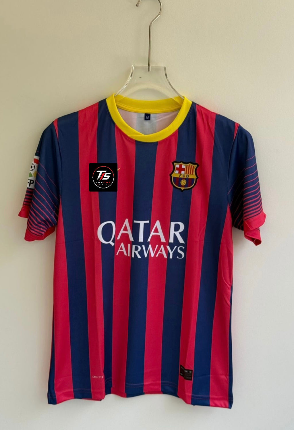 MESSI BARCELONA HOME 2013-14 EMBROIDERY