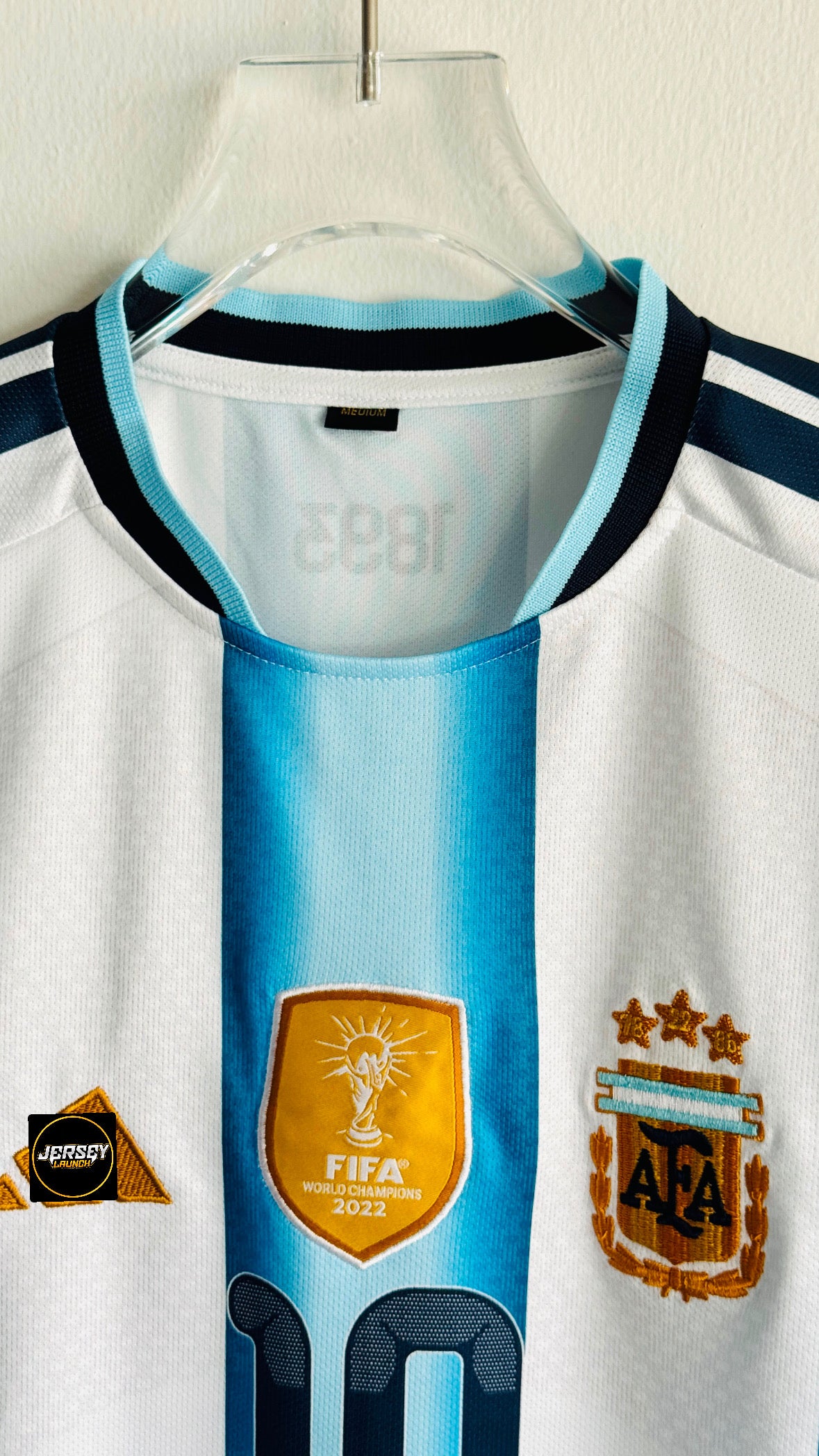 MESSI ARGENTINA HOME 2026 WORLD CUP EMBROIDERY