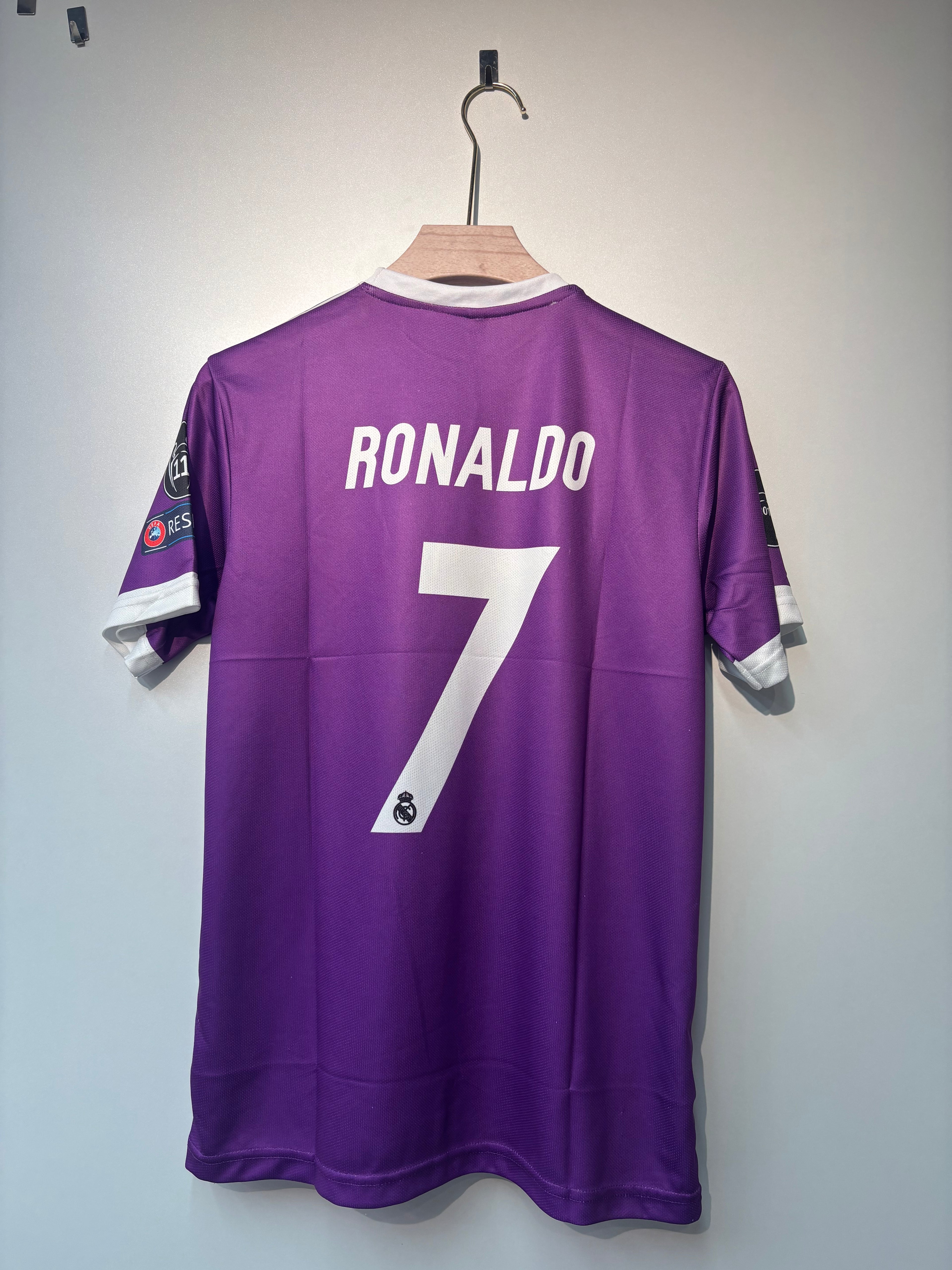 RONALDO REAL MADRID 2016/17 AWAY EMBROIDERY