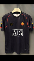 RONALDO UNITED 2008 AWAY KIT EMBROIDERY