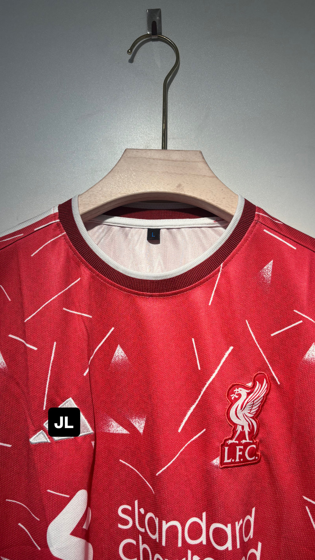 WIRTZ LIVERPOOL 2026-27 HOME KIT EMBROIDERY