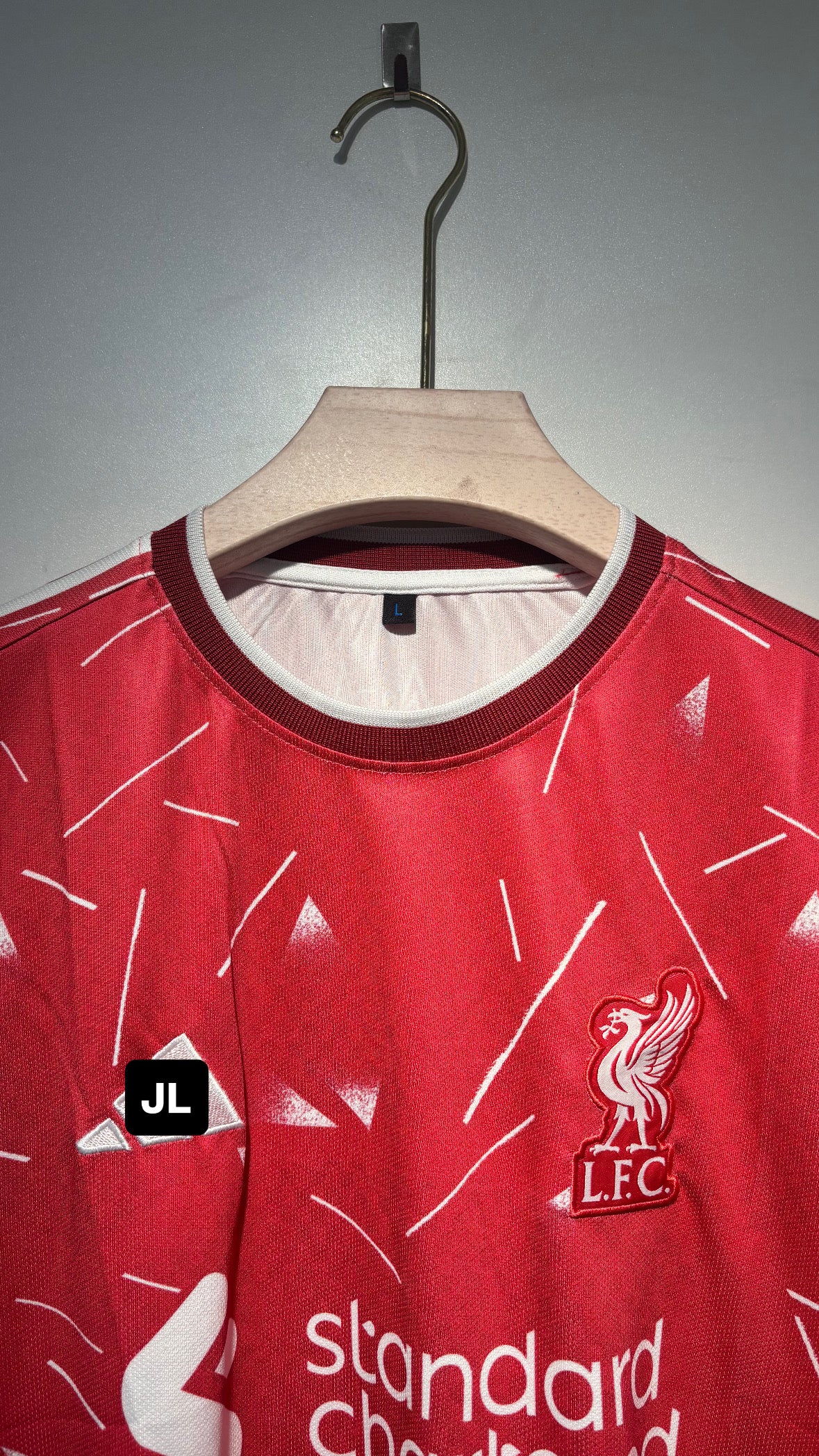 WIRTZ LIVERPOOL 2026-27 HOME KIT EMBROIDERY