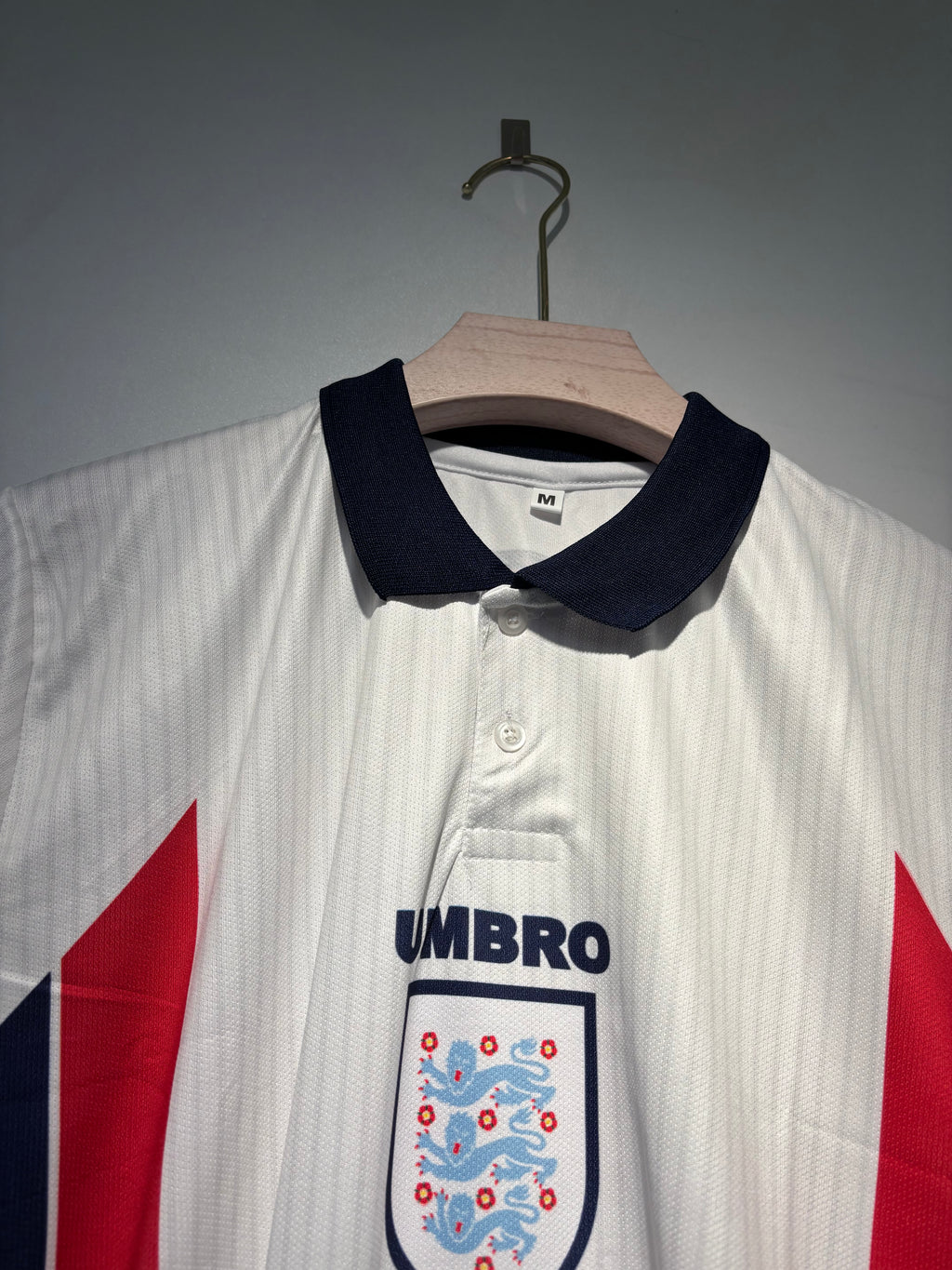 BACKHAM ENGLAND 1998 HOME POLO KIT
