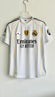 VALVERDE REAL MADRID 2025-26 HOME KIT EMBROIDERY