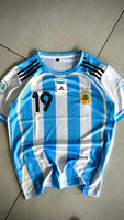 MESSI ARGENTINA 2006 HOME KIT EMBROIDERY