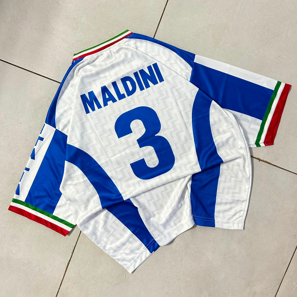 MALDINI ITALY TRAINING KIT 1996-97 FIVE SLEEVE