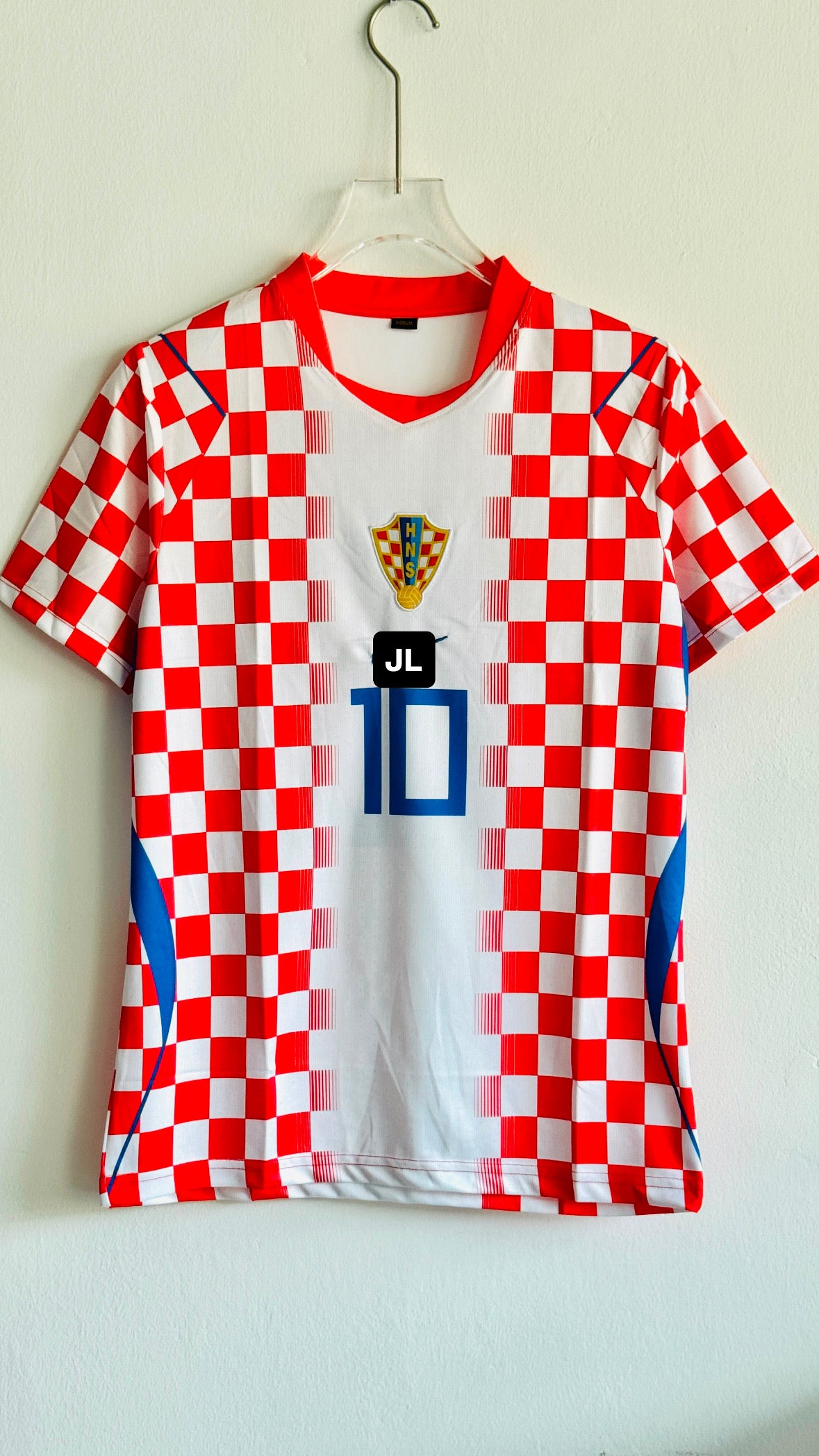 MODRIC CROATIA HOME 2026 WORLD CUP EMBROIDERY