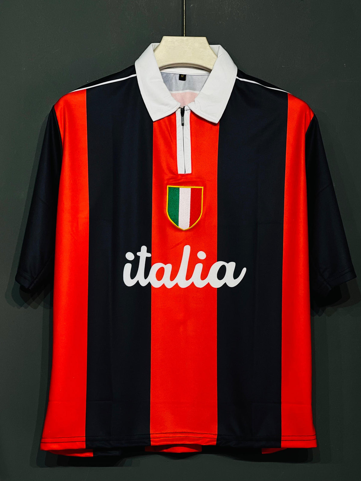 MALDINI AC MILAN SPECIAL KIT POLO EMBROIDERY FIVE SLEEVE