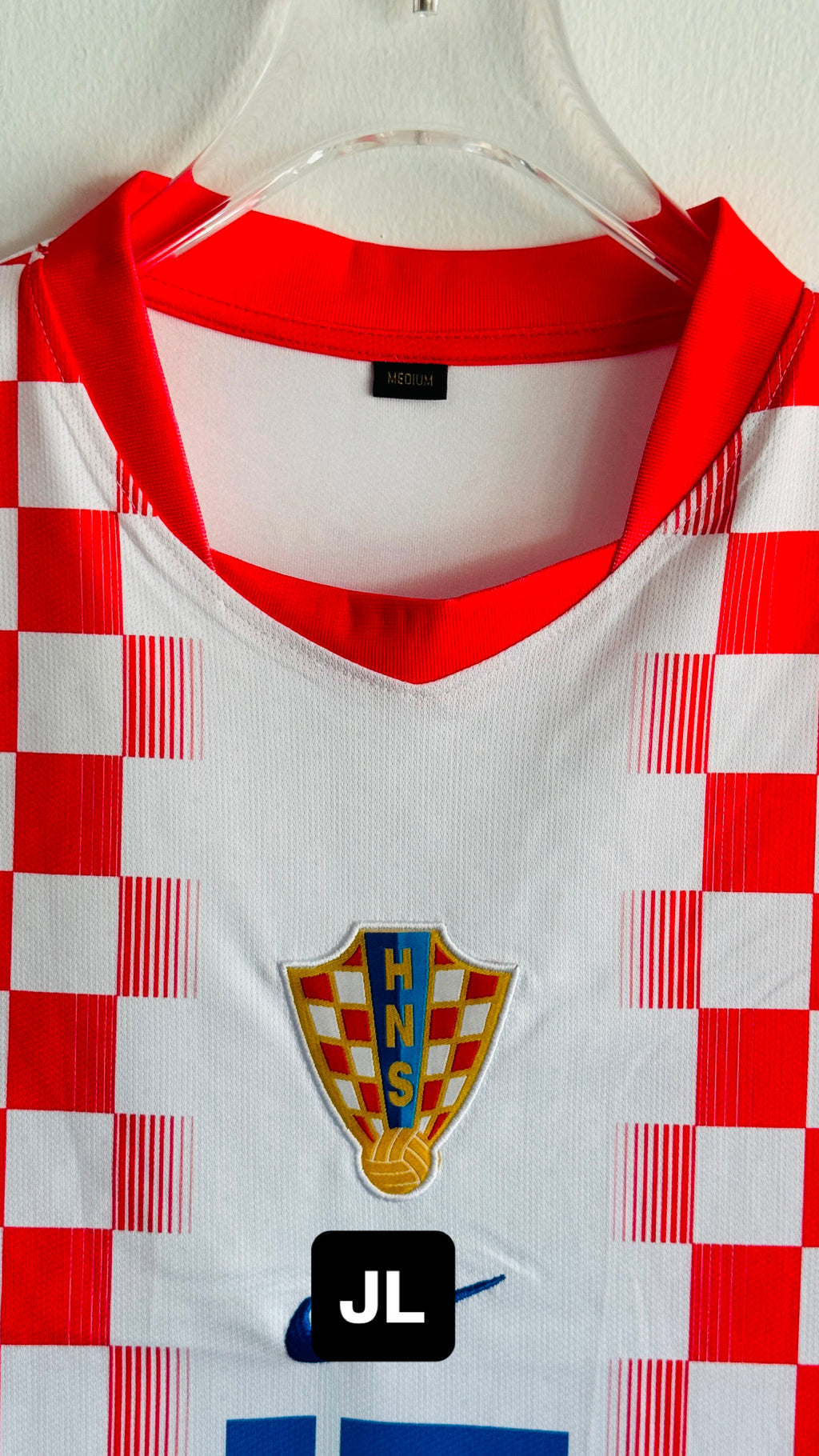 MODRIC CROATIA HOME 2026 WORLD CUP EMBROIDERY